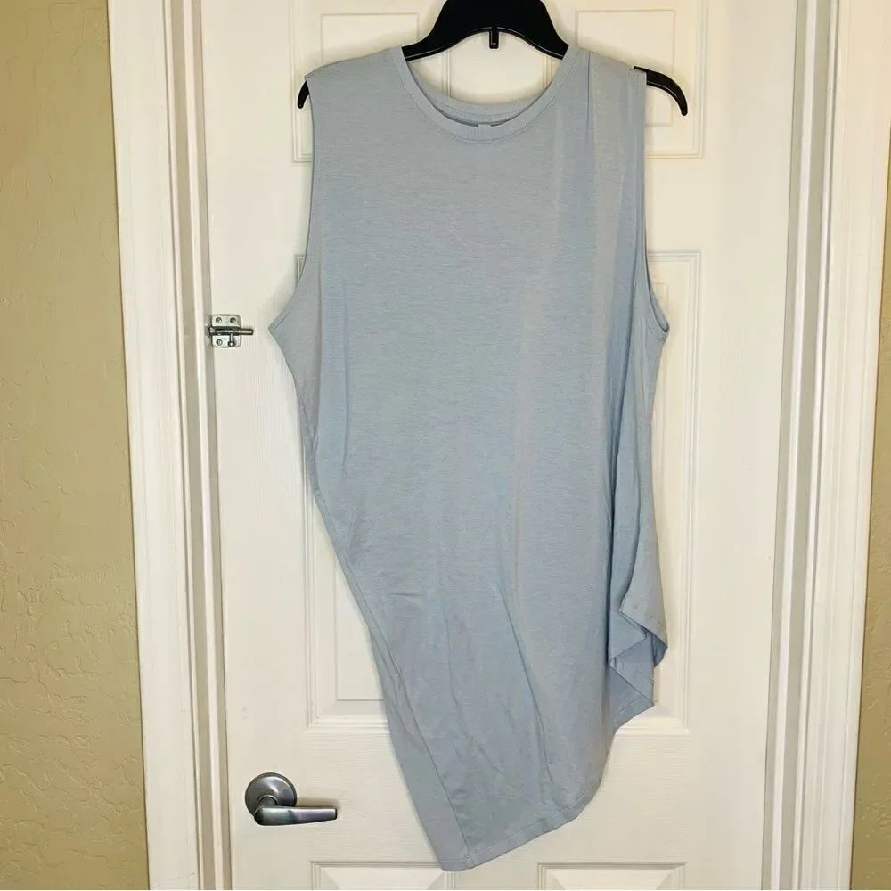 Athleta Cloudlight Restore Tank Top Blue Size 1X